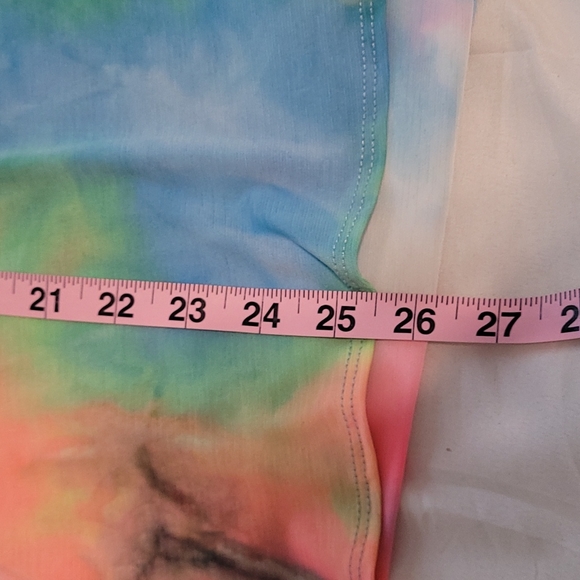 Muriell's Closet cheetah & tie dye blouse - Picture 10 of 10